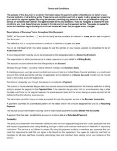 Terms & Conditions Template for Bacon Loan Pay (7 19 2017)