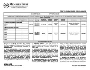 TIS Certificate Disclosure