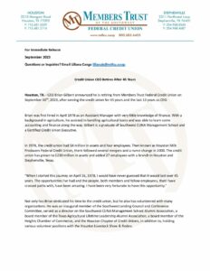 Retirement Press Release CLIENT APPROVED