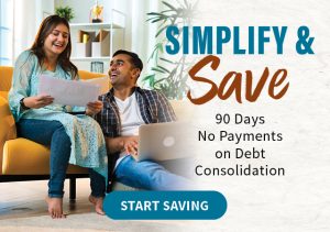 90 days no payments on debt consolidation