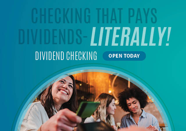 Group of people enjoying everyday purchases with MTCU dividend checking