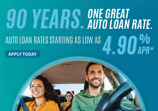 Best Auto Loan Rate as low as 4.90%